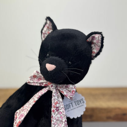 Bespoke Blossom Black Kitty (Liberty Print) In stock