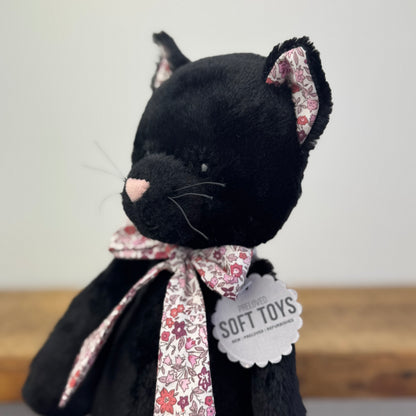 Bespoke Blossom Black Kitty (Liberty Print) In stock