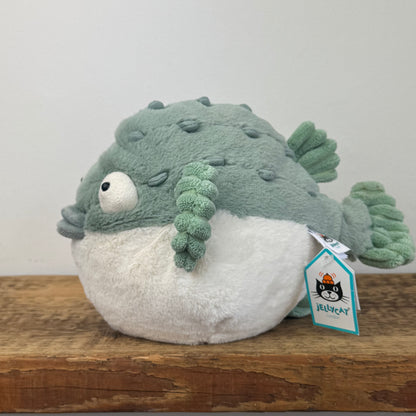 Jellycat Pacey Pufferfish - With tags