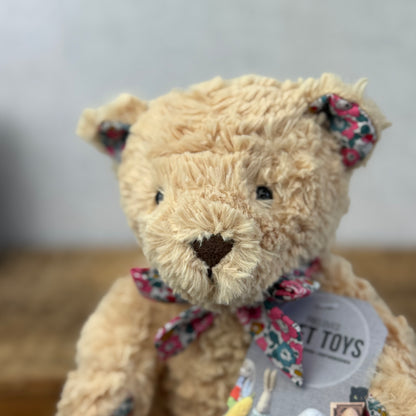 Bespoke Edward Bear - Liberty Blossom