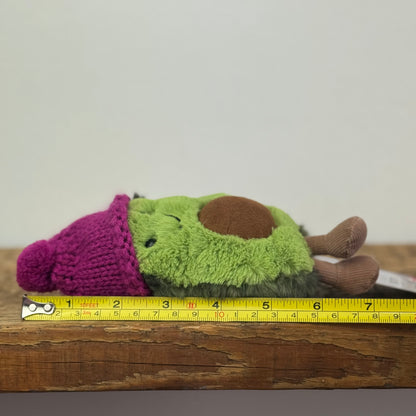 Jellycat Cozi Avocado - fuschia
