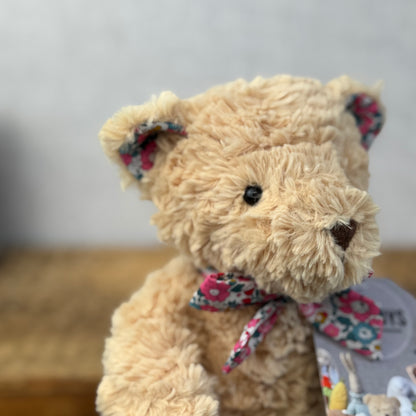 Bespoke Edward Bear - Liberty Blossom
