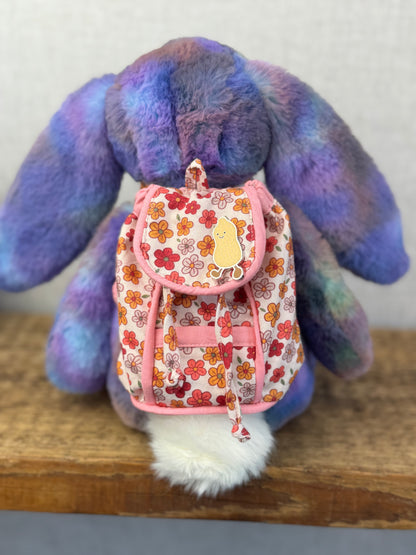 Bespoke Miniature Flower Backpack