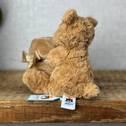 Jellycat Bartholomew Bear Soother BNWT Brown Bear Plush Baby Comforter Blanket