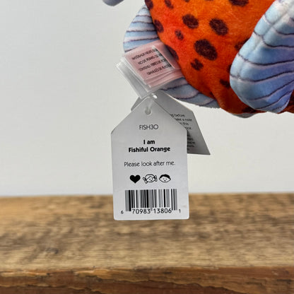 Jellycat Fishiful Orange NWT