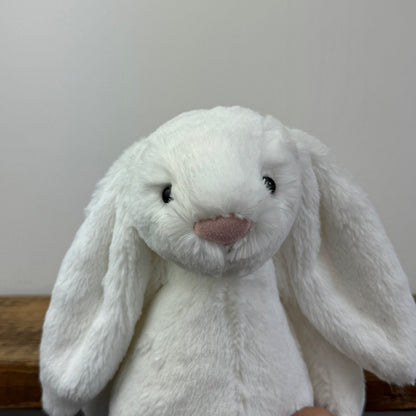 Jellycat Medium Bashful White Bunny (NWT)