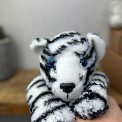 Secret Santa - Ravensden Floppy White Tiger Beanie Medium