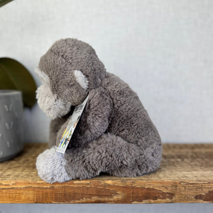 Jellycat Medium Gregory Gorilla - Super Soft Monkey Jellycat - Retired Gorilla
