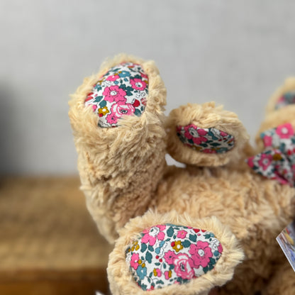 Bespoke Edward Bear - Liberty Blossom