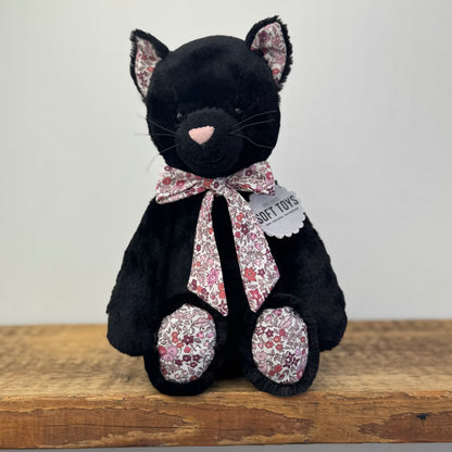 Bespoke Blossom Black Kitty (Liberty Print) In stock
