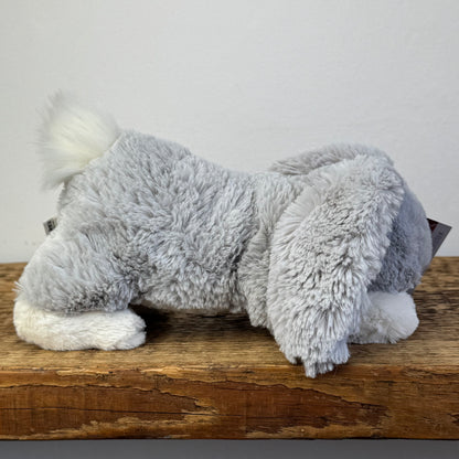 Jellycat Small Loppy Grey Bunny