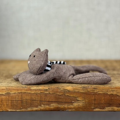 Handmade Mocha Cozy Kitten