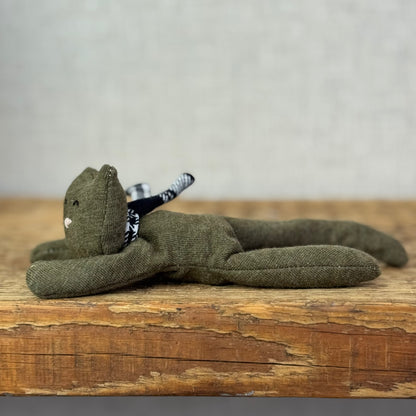 Handmade Olive Cozy Kitten
