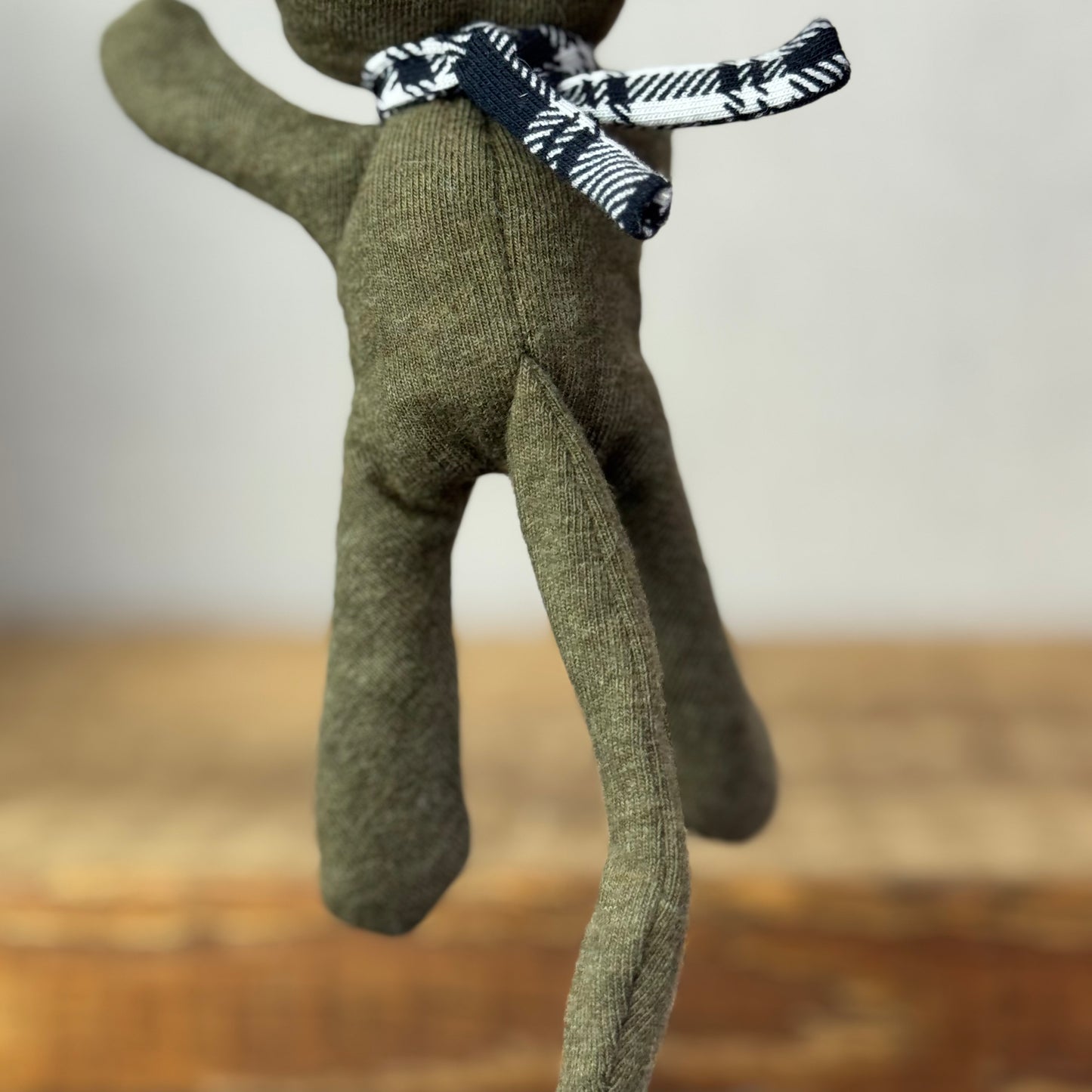 Handmade Olive Cozy Kitten