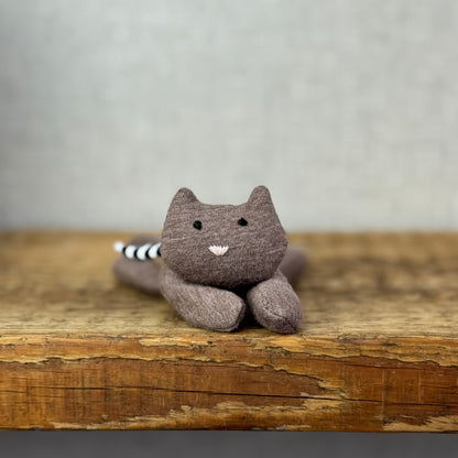Handmade Mocha Cozy Kitten