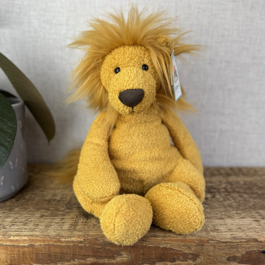 Jellycat Medium Pelhamby Lion - Pristine Retired Jellycat Lion Soft Toy 12" NWT
