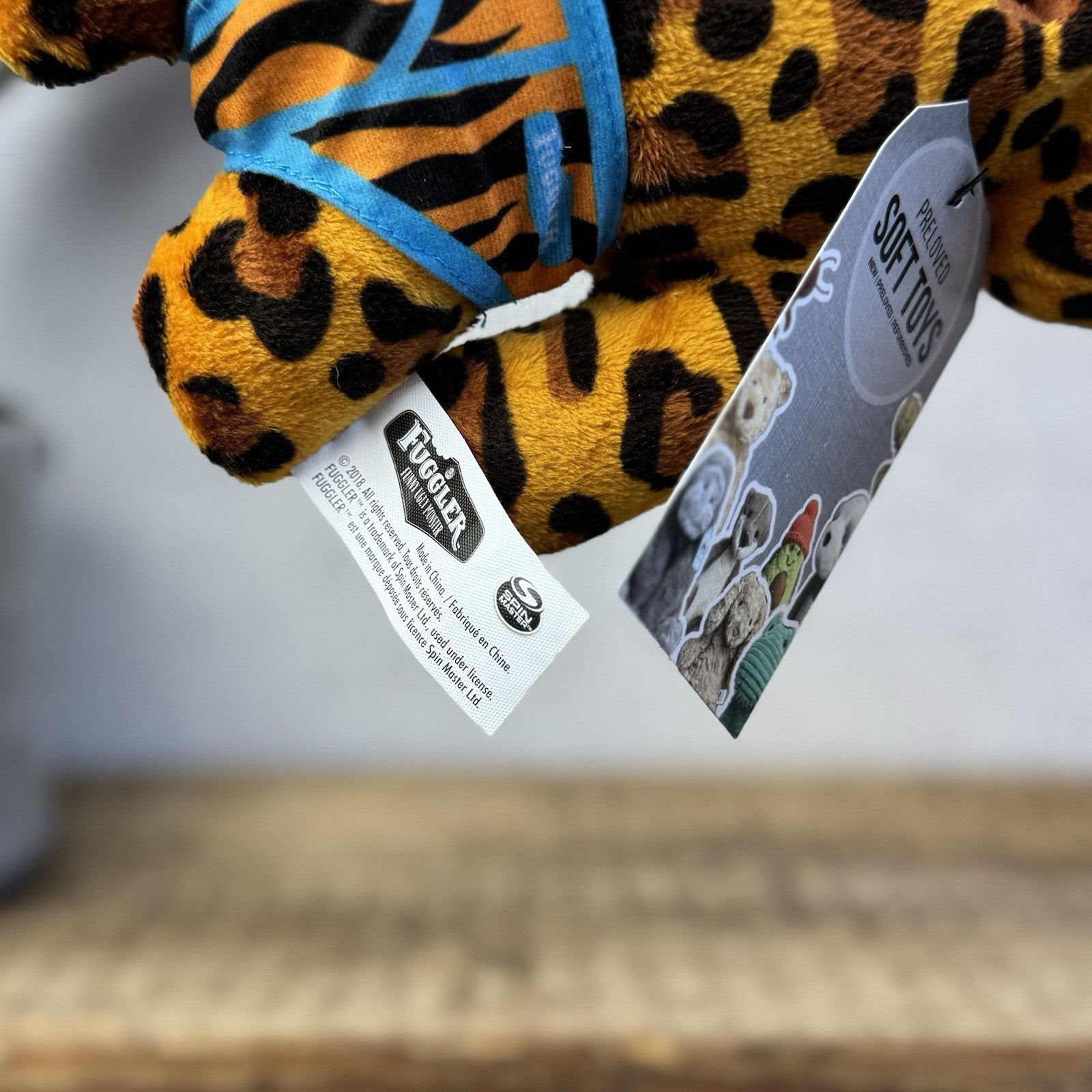 Fuggler Funny Ugly Monster Budgie Fuggler - Annoyed Alien Leopard Print Cute