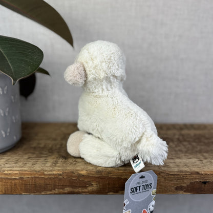 Jellycat Lovely Lamb Soft Plush Cuddly Sheep Retired Small Cream Sheep 8”