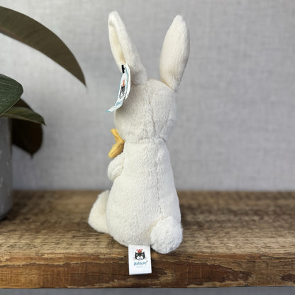 Jellycat Bobbi Bunny Rabbit With Daffodil Flower New With Tags Spring Small 8”
