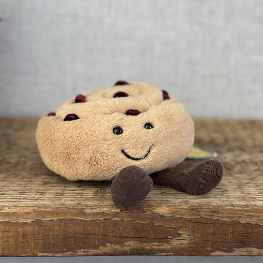 Jellycat Amuseable Pan Au Raisin - New With Tags Food Play Pastry Soft Toy 5”