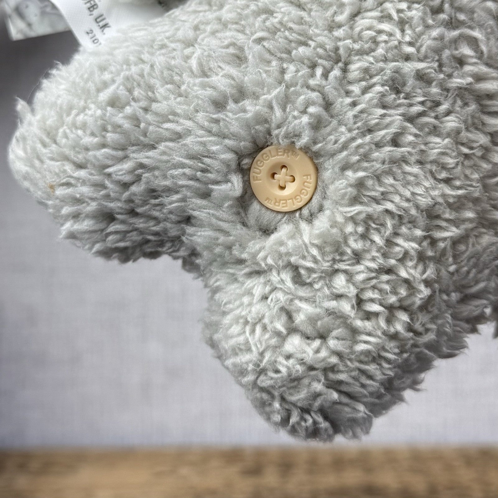 Fuggler Funny Ugly Monster Snuggler Edition - Munch Much Grey Snuggler Rare Soft