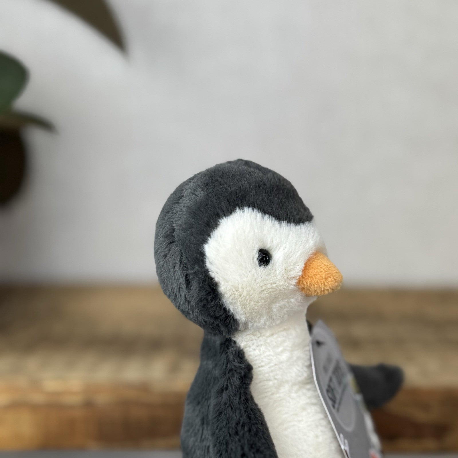 Jellycat Small Bashful Penguin - Small Retired Standing Penguin Grey - 8”