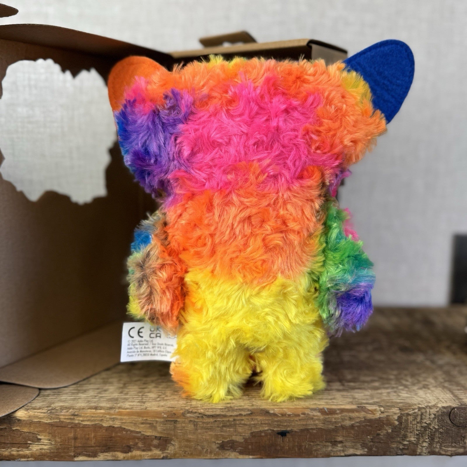 Fuggler Funny Ugly Monster Snuggler Edition Rainbow Grin Grin Snuggler With Box