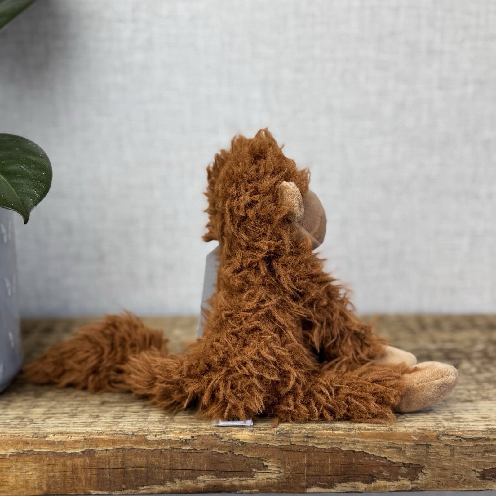Jellycat BonBon Monkey - Brown Small Fluffy Monkey Soft Toy - Fluffy Monkey 10”