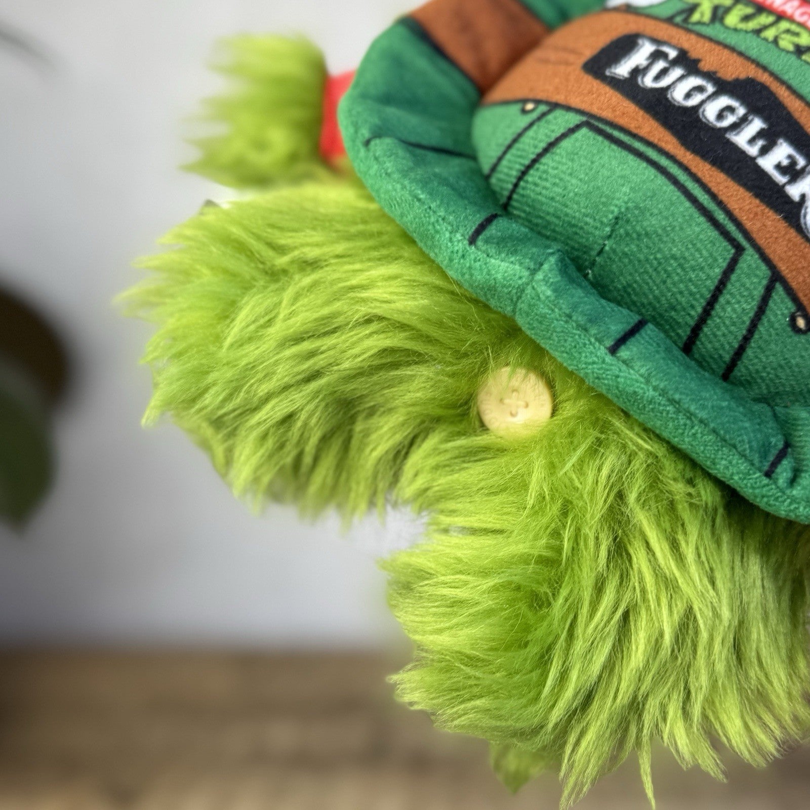 Fuggler Teenage Mutant Ninja Turtle Raphael Plush Funny Ugly Monster Collectible