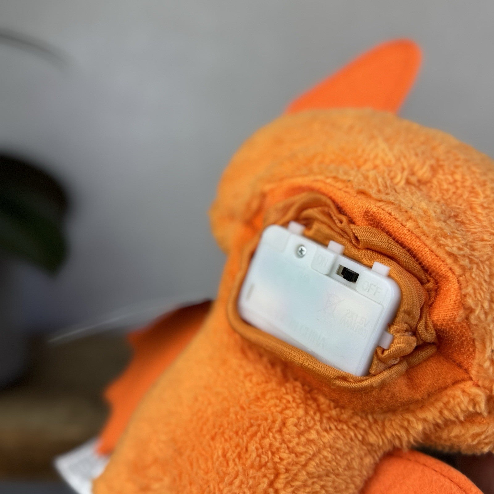 Fuggler Fart Face Fuggler Winged Bat - Orange Fluffy Bat Funny Ugly Monster 