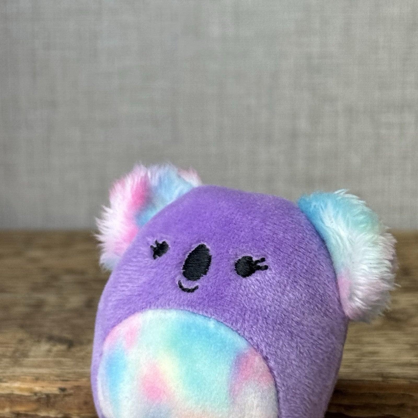 Squishmallow Squishville - Tiny Squishmallow Renate Koala - Tie Dye Purple 2”