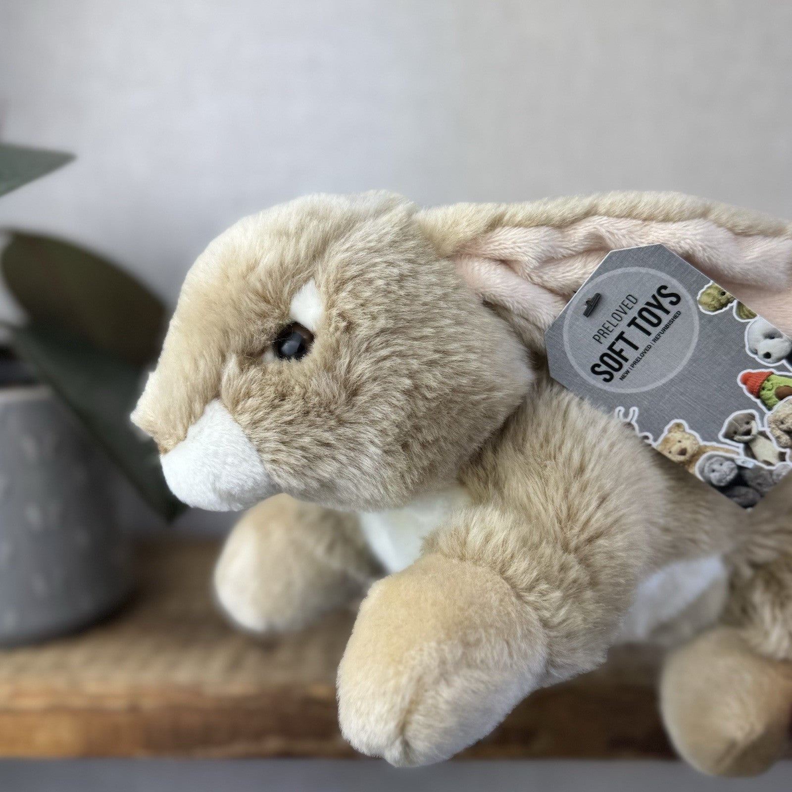 The Puppet Company - Lop Ear Full Bodied Bunny Puppet Rabbit Puppet 10"