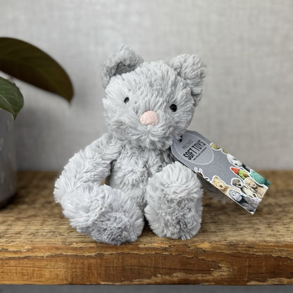 New Jellycat Squiggle Kitty Cat Iggle, Mumble Squiggles Soft Toy Retired Rare