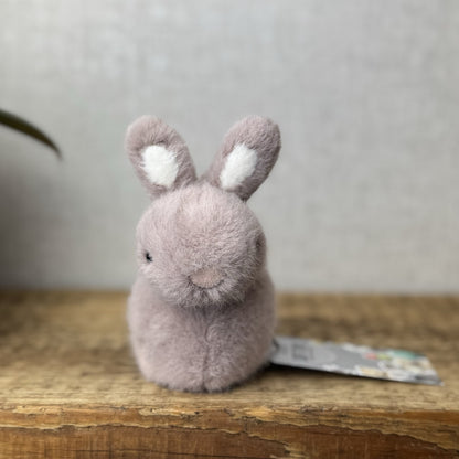 Jellycat Pebblet Mushroom Bunny Rabbit - Small Purple/Brown Rabbit Fluffy (2)