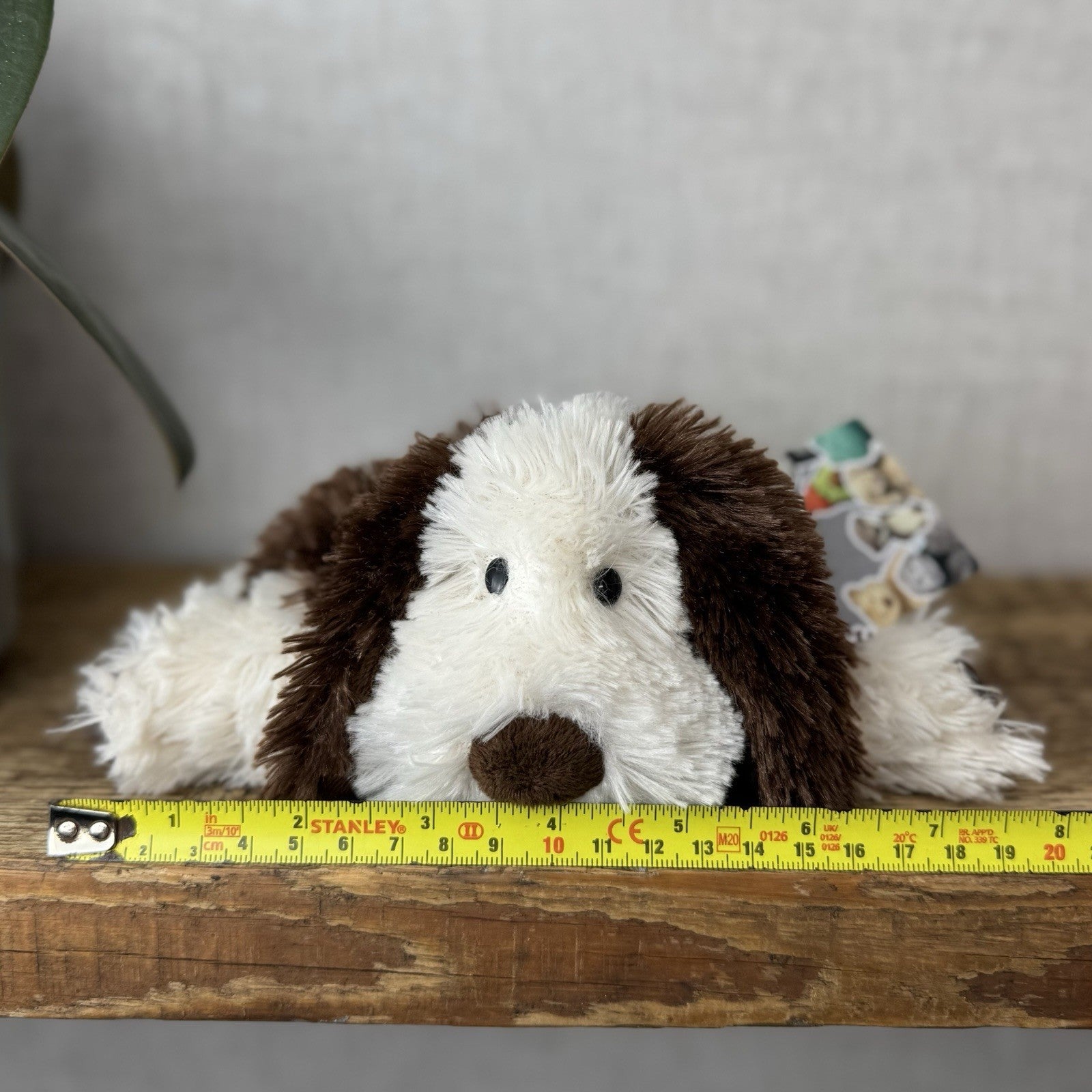 Jellycat Small Truffles Puppy Dog  - Small Truffles Puppy Cream/Brown Small  7”