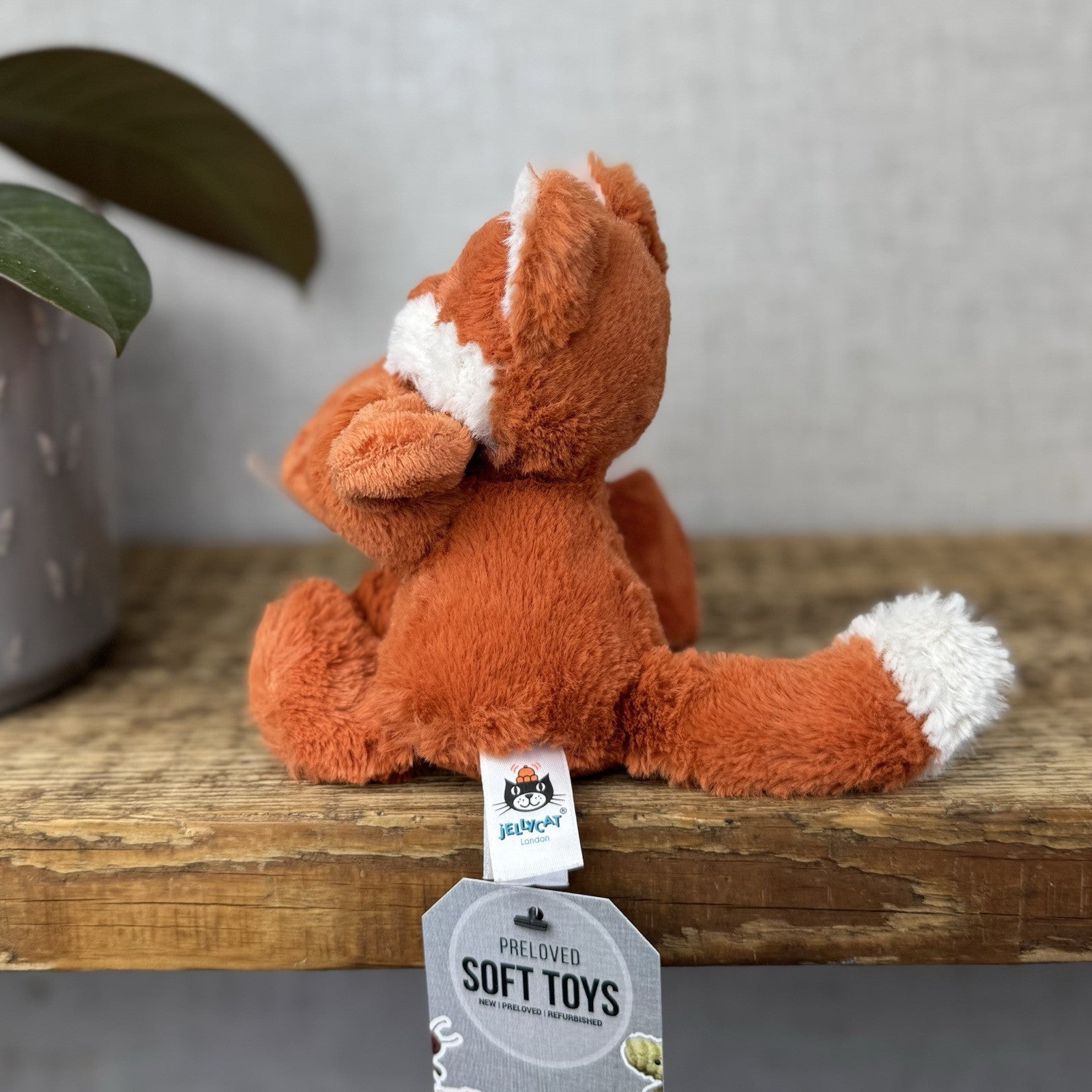 Jellycat Bashful Fox Soother - Jellycat Orange Fox Comfort Blanket Retired Rare