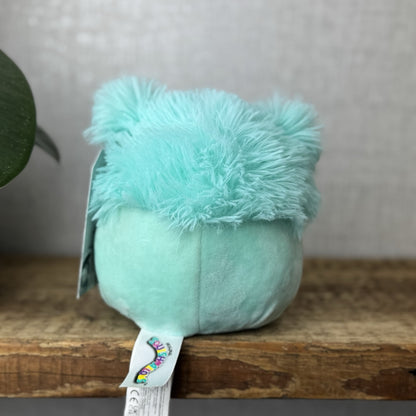Squishmallow Joelle Bigfoot Yeti - Blue Retired Small Squishamllow Bigfoot 5"