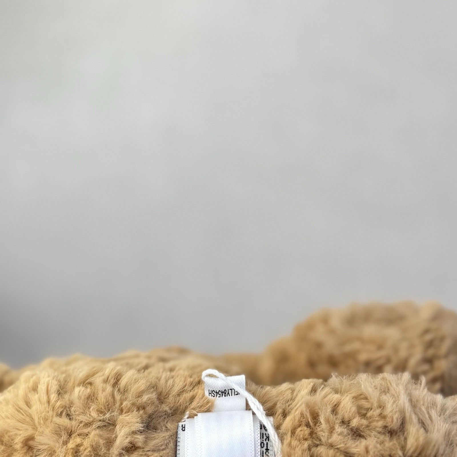 Jellycat Medium Bartholemew Bear - Jellycat Textured Tan Sitting Bear Plush 12"