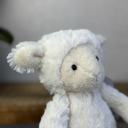 Jellycat Mumble/Squiggles Lamb - Soft Toy Retired Rare Sheep Plush Small 9”