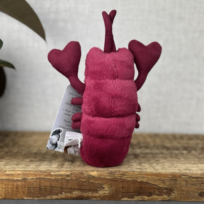 Jellycat Love Me Lobster - Red Lobster Heart Claws - Jellycat Lobster Gift 8”