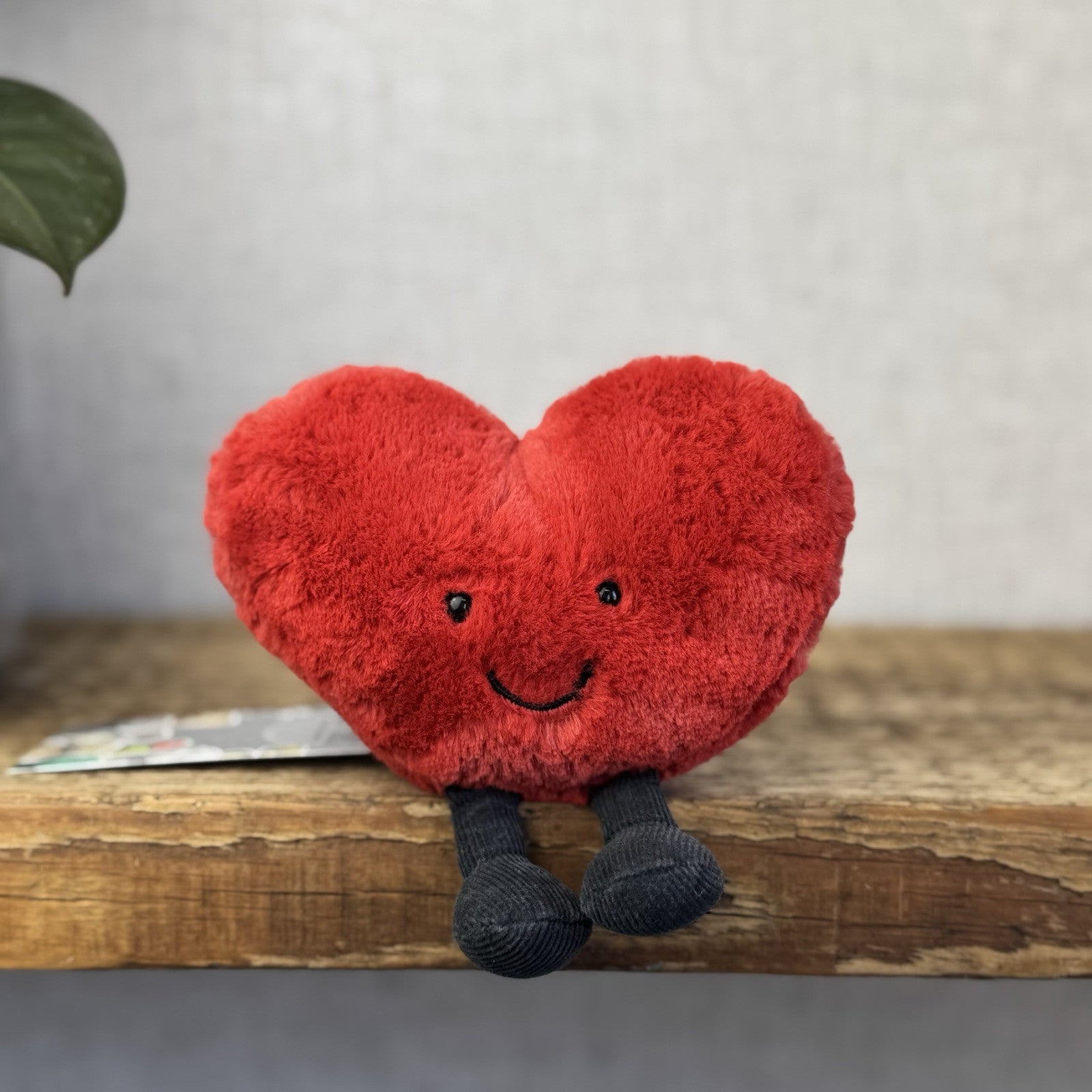 Jellycat Amuseable Red Heart - Small Heart Jellycat - Jellycat Heart - Small 4”