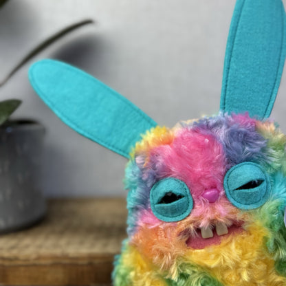 Fuggler Budgie Fuggler Snuggler Rabid Rabbit Rainbow Pizza Pants Cute Bunny