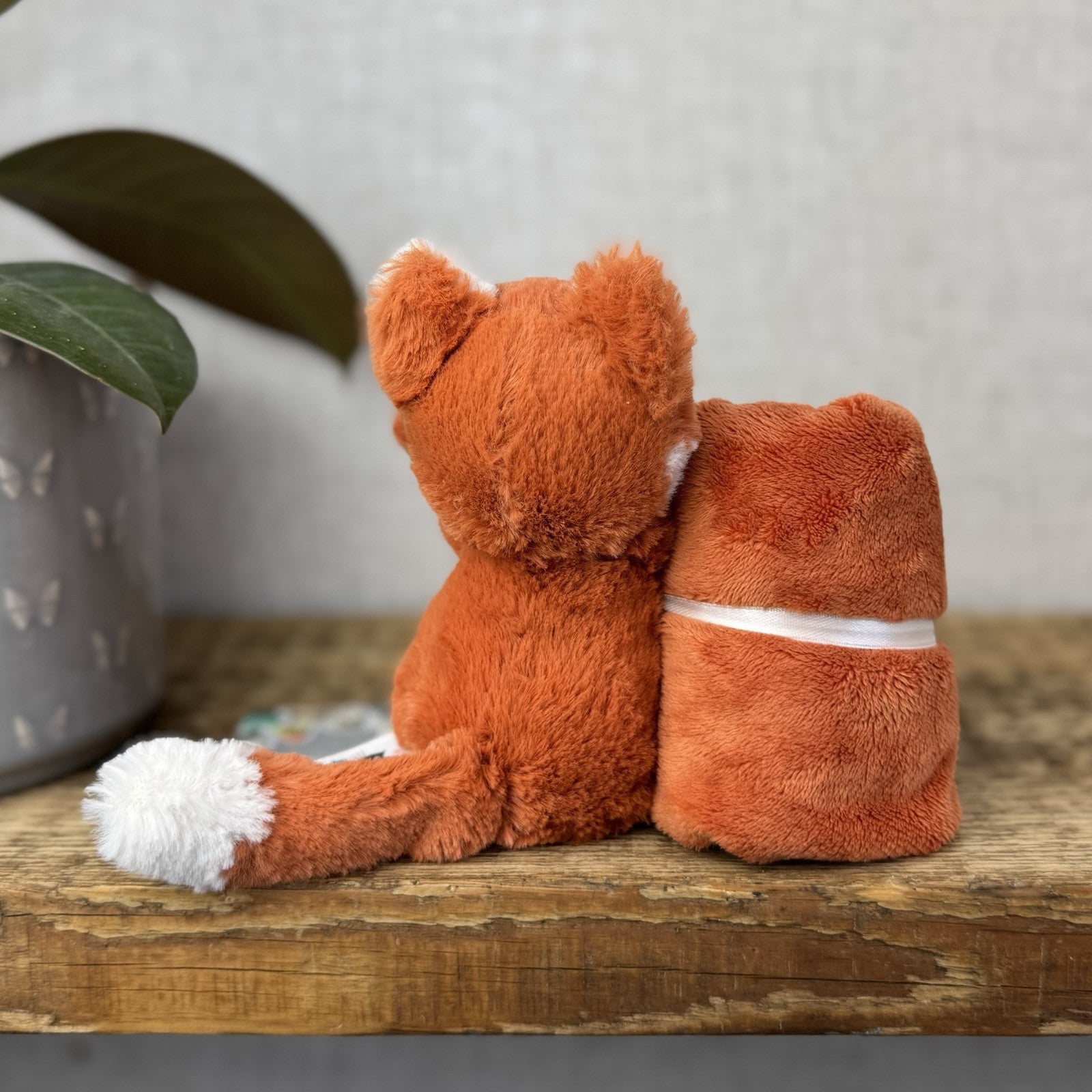Jellycat Bashful Fox Soother - Jellycat Orange Fox Comfort Blanket Retired Rare