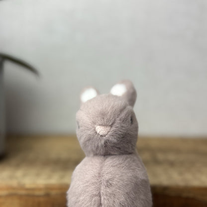 Jellycat Pebblet Mushroom Bunny Rabbit - Small Purple/Brown Rabbit Fluffy