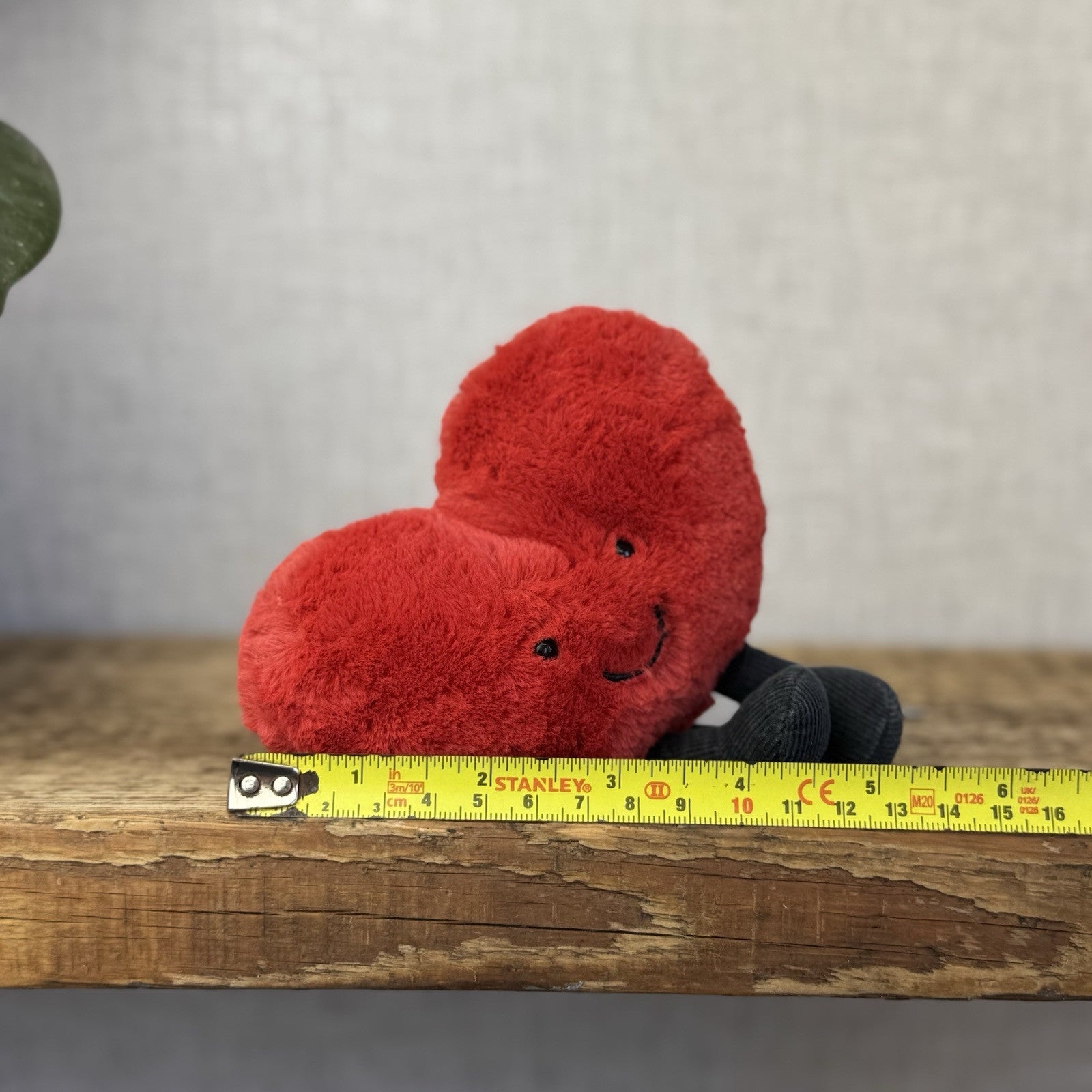 Jellycat Amuseable Red Heart - Small Heart Jellycat - Jellycat Heart - Small 4”
