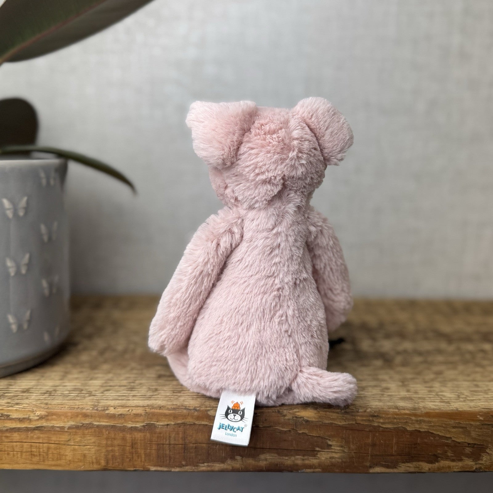 Jellycat Small Bashful Pig - Small Light Pink Piglet Beanie Soft Toy 8”