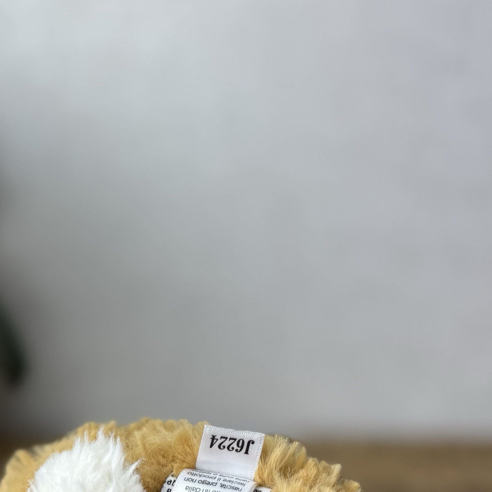 Jellycat Crumble Rabbit - Retired Textured Crumble Mustard Bunny Toy Medium 12"