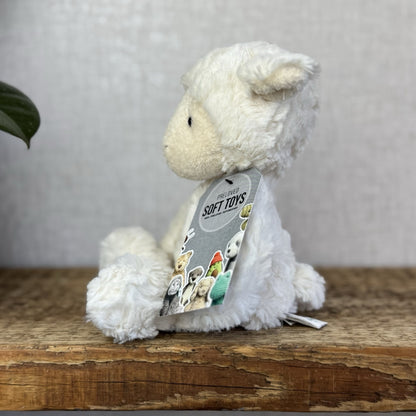 Jellycat Mumble/Squiggles Lamb - Soft Toy Retired Rare Sheep Plush Small 9”
