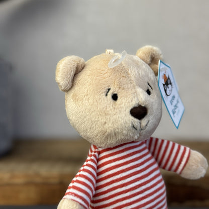 Jellycat Bibble Bear - New With Tags - Bear With Red Top & Booties 9"