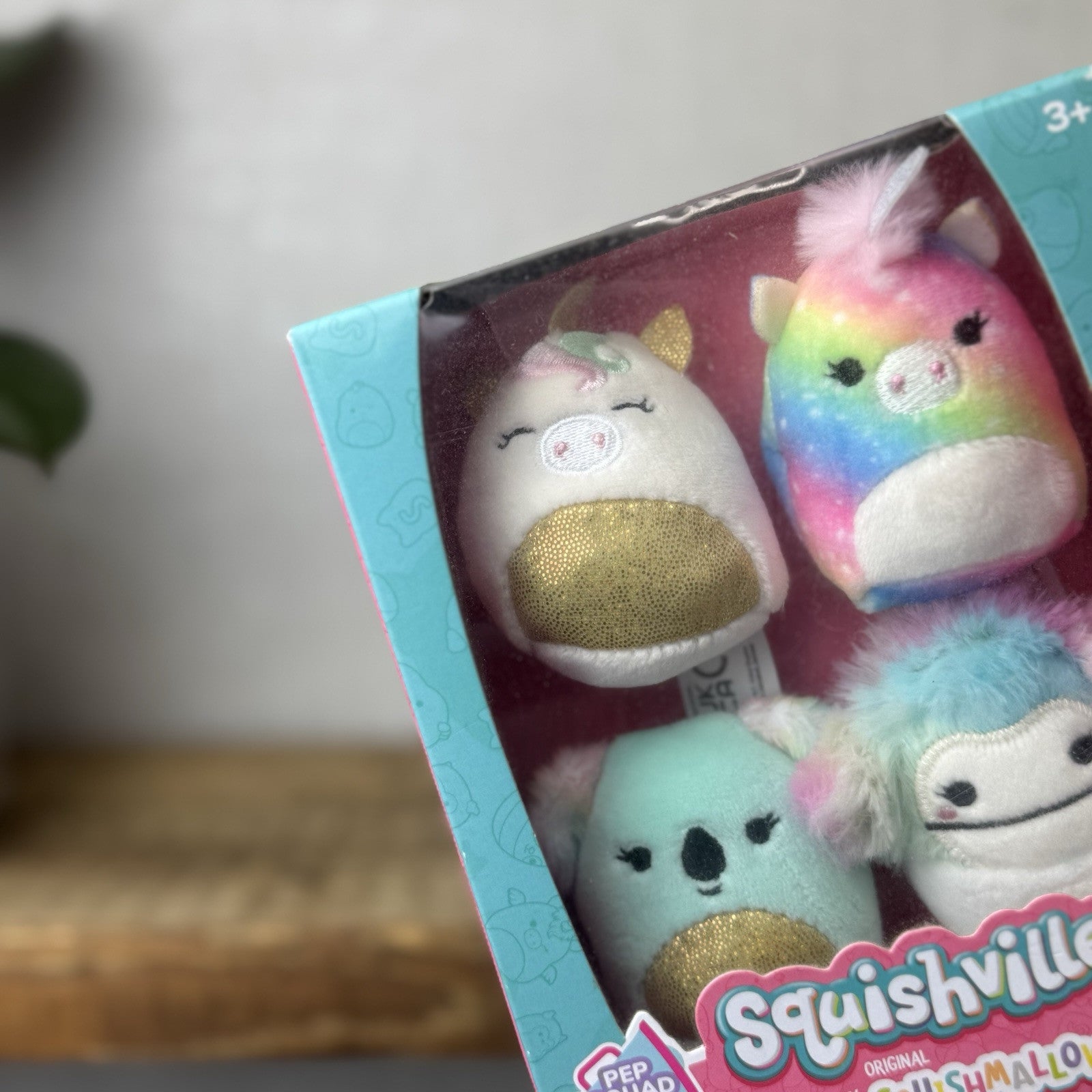 Squishmallow Squishville Pep Squad - New In Box - Unicorn, Koala Yeti Rare 2"